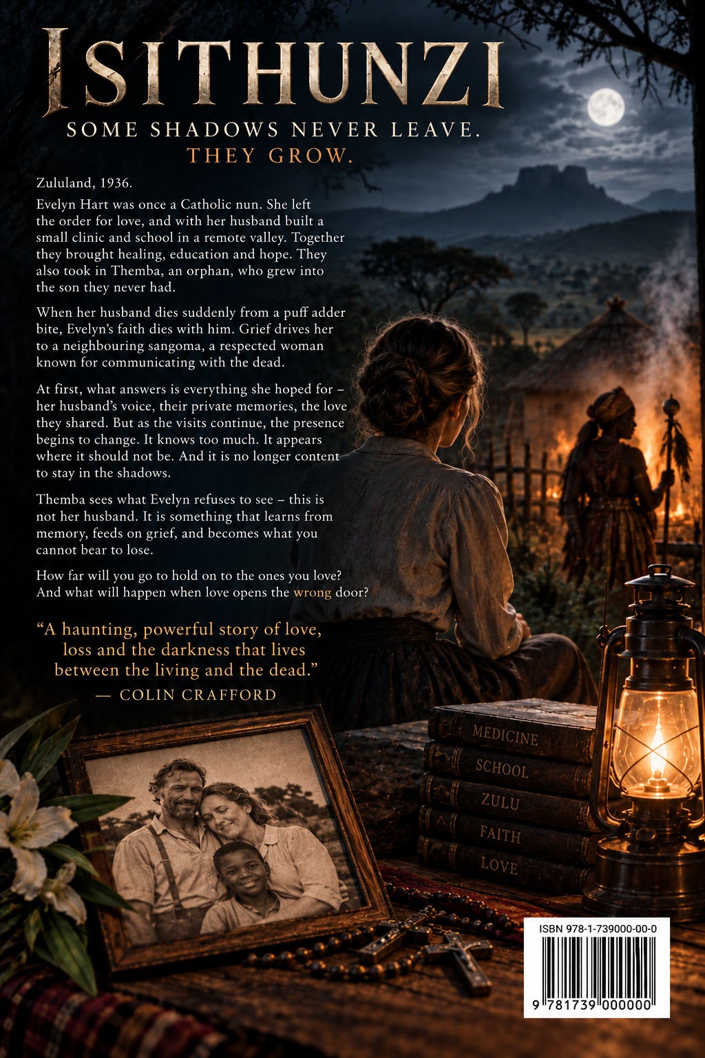 Isithunzi by Colin Crafford back cover